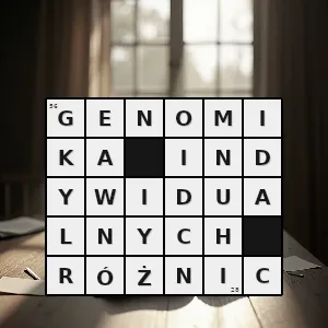 Rozwiązanie krzyżówki: genomowy - genomika indywidualnych różnic | hasła, synonimy i podpowiedzi Hasło krzyżówkowe genomowy - genomika indywidualnych różnic – rozwiązanie, synonimy, podpowiedzi i definicje krzyżówkowe